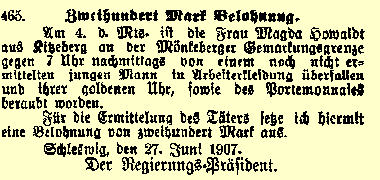 Überfall in Kitzeberg