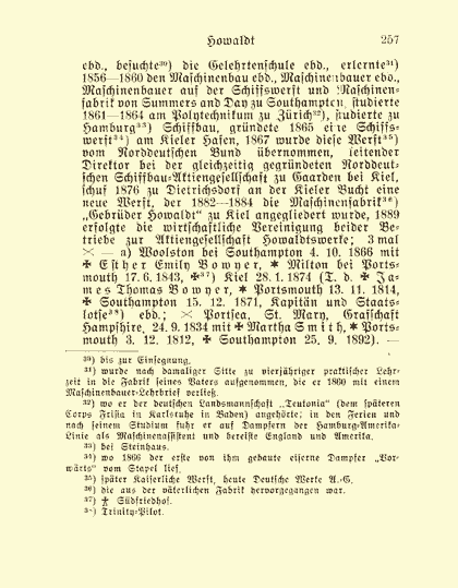 Sonderdruck aus dem Deutschen Geschlechterbuch - Seite 257