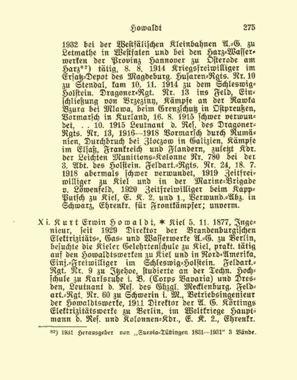 Sonderdruck aus dem Deutschen Geschlechterbuch - Seite 275